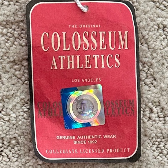 Univ. of Georgia Colosseum Athletics Lady's Gray Full Zip Hoodie Med College NWT - Picture 5 of 14